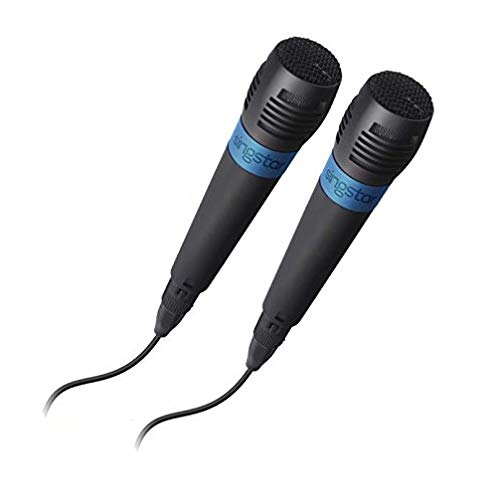 Premium 2 x Professionelle Karaoke Mikrofone für PS2 / PS3 / PS4 / Xbox/PC von HUKITECH