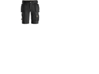 SNICKERS WORKWEAR 6141 AllroundWork, stretch shorts med hylsterlommer, sort, størrelse 56 von HULTAFORS