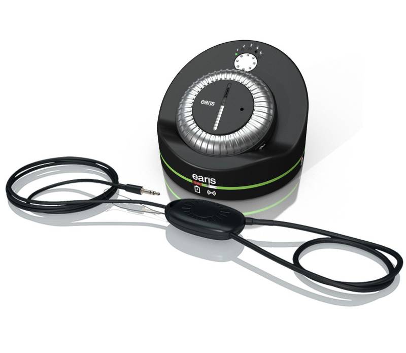 HUMANTECHNIK earis Premium PR Set Funk-Kopfhörer (Teleschlinge, 2.4 Ghz Funktechnologie) von HUMANTECHNIK