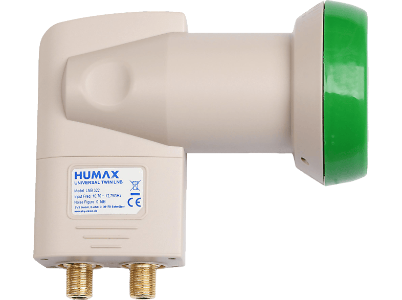 HUMAX 322 Green Power Universal Twin LNB von HUMAX