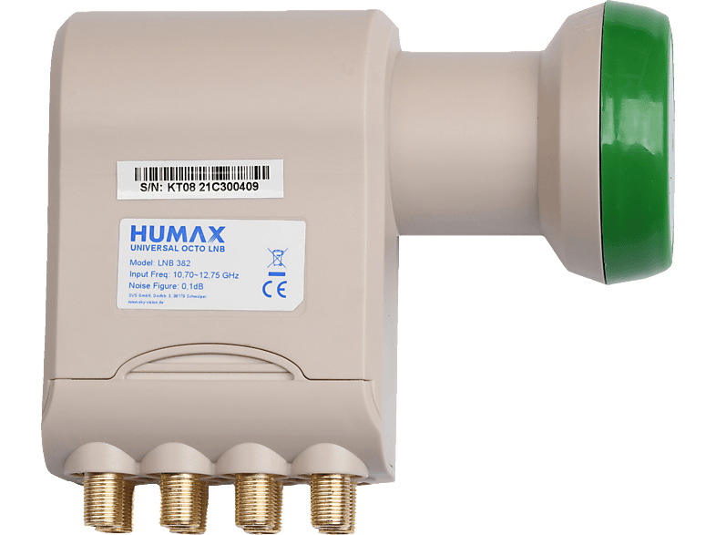 HUMAX 382 Green Power Universal Octo LNB von HUMAX