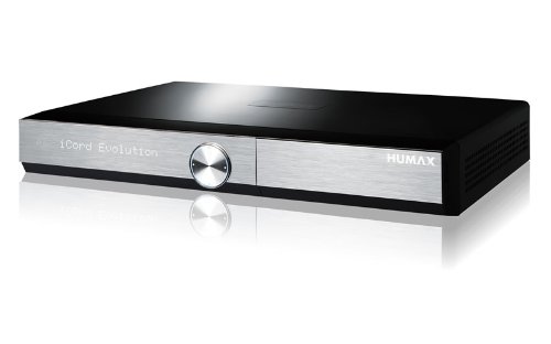 HUMAX Digital iCord Evolution HDTV Quad Satelliten Receiver mit SAT IP Funktion und Festplatte 1000GB (WLAN, Bluetooth, CI+, SD-Kartenslot, HDMI, USB) schwarz von HUMAX