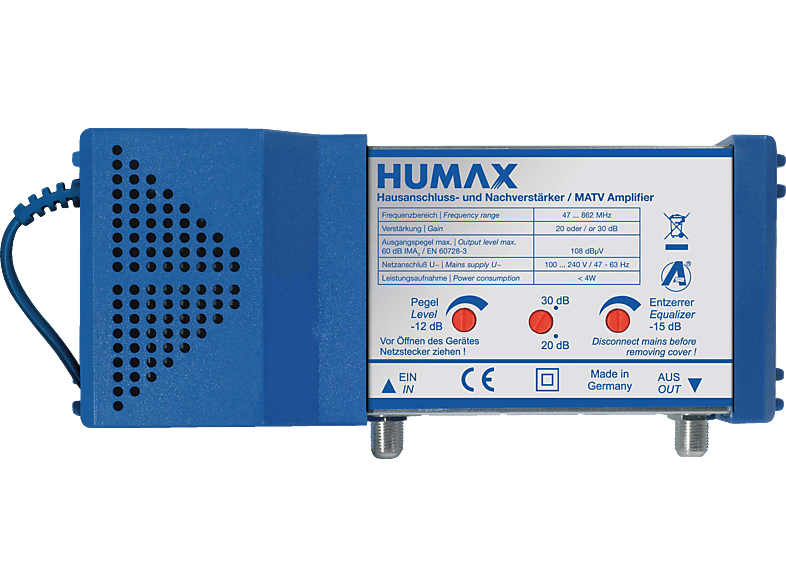 HUMAX HHV 30 Hausanschlussverstärker von HUMAX