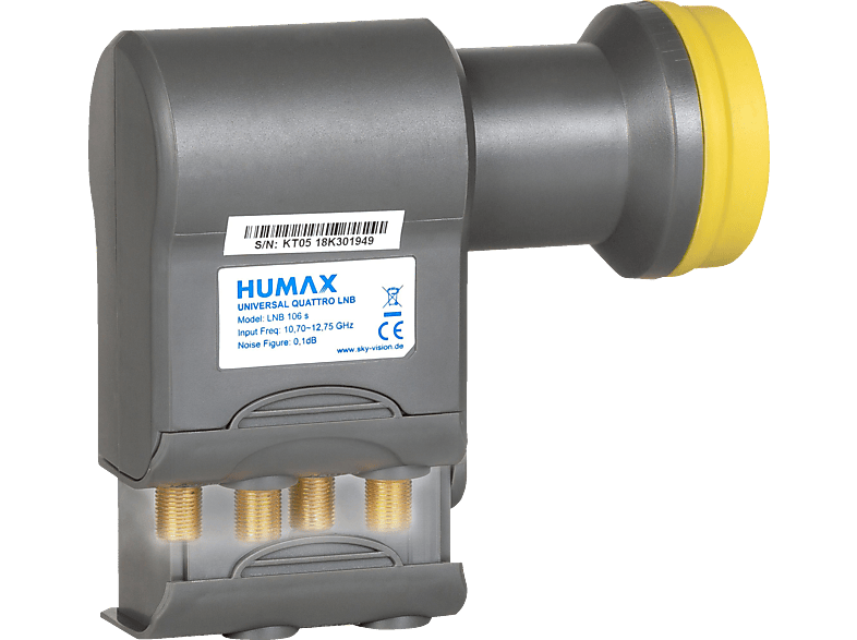 HUMAX LNB 106s GOLD Quattro Universal von HUMAX