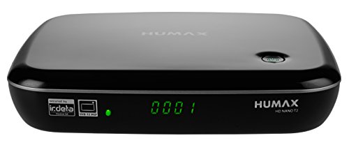 Humax Digital HD NANO T2 HD-Receiver (DVB-T2/T, HbbTV, PVR-Ready, freenet TV, HDMI, USB) Schwarz von HUMAX