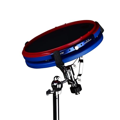 HUN U12 Tunable Marching Pad, 30.5 cm Snare Drum Pad mit Tasche, Doppelseitig, Snare Sound, Real Feeling, Snare Pad zum Üben HUN U12 Tunable Marching Pad, 30.5 cm Snare Drum Pad mit Tasche, Doppelseitig, Snare Sound, Real Feeling, Snare Pad zum Üben von HUN
