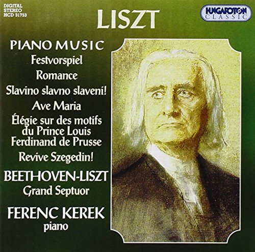 Klavierwerke von Liszt und Beethoven von HUNGAROTON