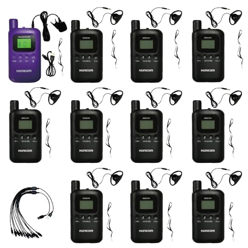 Drahtloses Audio Tour Guide System, 8210T UHF-800Mhz, wiederaufladbares Hörgerät. Für Reisegruppe, Kirche, Konferenzausstellung, Schullabor. Drahtloses Audio Tour Guide System, 8210T UHF-800Mhz, wiederaufladbares Hörgerät. Für Reisegruppe, Kirche, Konferenzausstellung, Schullabor. von HUNICOM