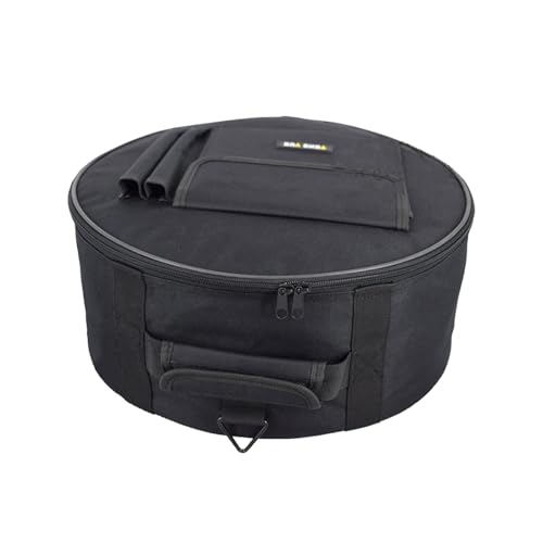 Snare Drum Tasche, Trommeltasche, tragbare Snaredrum-Tasche, Transporttasche für Instrumente, kleiner Instrumentenorganisator für Repeat, Auftritt oder s von HUNJHYC