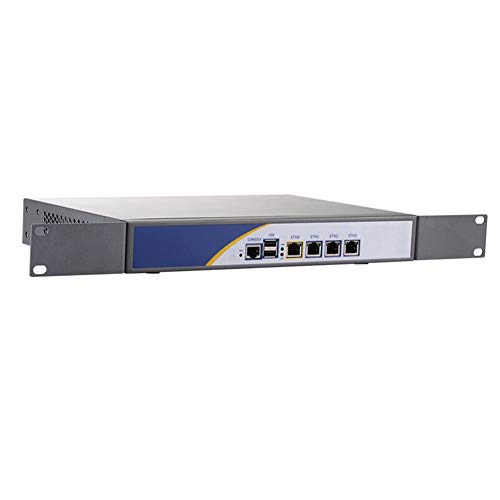 Firewall Hardware, Pfsense Plus, OPNsense, Mikrotik, VPN, Network Appliance, Router PC, Intel Celeron Qaud Core J4125, HUNSN RS17k, AES-NI, 4 x Intel I226-V 2.5Gbe, Console, VGA, 4G RAM, 32G SSD von HUNSN