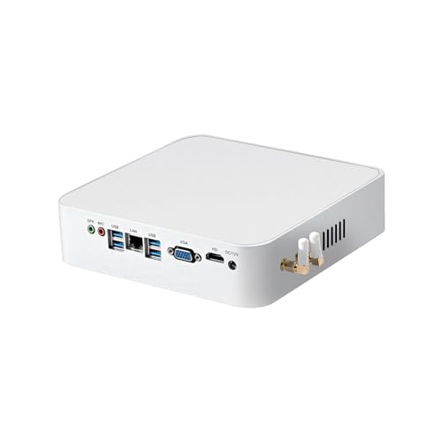 HUNSN Mini PC, Desktop Computer, HTPC, Kodi Box, Intel Core I5 6400, Windows 11 pro or Linux Ubuntu, BM36, AC WiFi, BT, HDMI, VGA, 4 x USB3.0, 2 x USB2.0, 8G RAM, 128G SSD von HUNSN