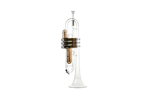 Trompete Kunststofftrompete in B-Dur und C in Westernblasinstrumenten-Trompete für professionellen Auftritt von HUNYNB