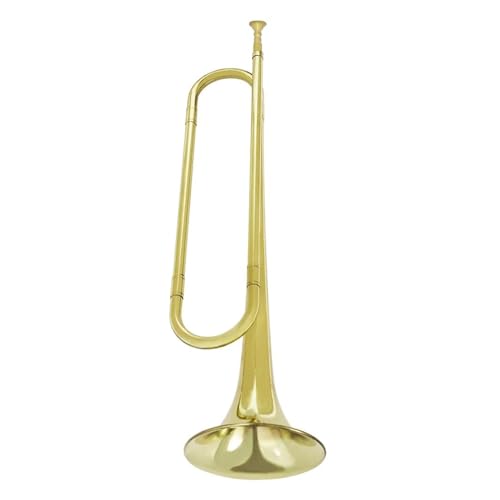 Trompete Metalltrompete professionelles Blechblasinstrument Jugendtrompete Signalhorn Musikgeschenk Schulband (Color : 3/4) von HUNYNB