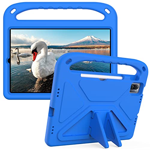 Kinder-Schutzhülle, kompatibel mit Xiaomi Mi Pad 5 / Mi Pad 5 Pro 27,9 cm (11 Zoll) 2021, Schutzhülle mit Stylus-Halterung und Schultergurt, Griff und Ständer, strapazierfähig, Hybrid-Schutzhülle für von HUOLUNGJIN