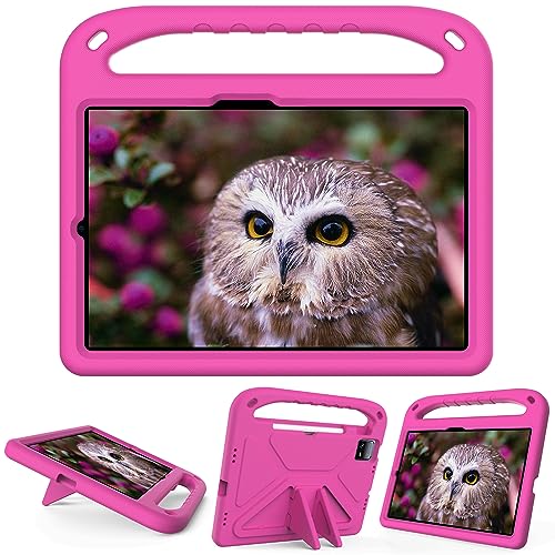 Kinder-Schutzhülle, kompatibel mit Xiaomi Pad 6 / Pad 6 Pro 27,9 cm (11 Zoll) 2023 Tablet, Schutzhülle mit Stylus-Halterung und Schultergurt, Griff und Ständer, strapazierfähig, Hybrid-Schutzhülle für von HUOLUNGJIN