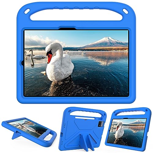 Kinder-Schutzhülle, kompatibel mit Xiaomi Pad 6 / Pad 6 Pro 27,9 cm (11 Zoll) 2023 Tablet, Schutzhülle mit Stylus-Halterung und Schultergurt, Griff und Ständer, strapazierfähig, Hybrid-Schutzhülle für von HUOLUNGJIN