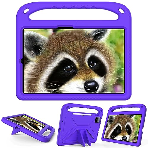 Kinder-Schutzhülle, kompatibel mit Xiaomi Pad 6 / Pad 6 Pro 27,9 cm (11 Zoll) 2023 Tablet, Schutzhülle mit Stylus-Halterung und Schultergurt, Griff und Ständer, strapazierfähig, Hybrid-Schutzhülle für von HUOLUNGJIN