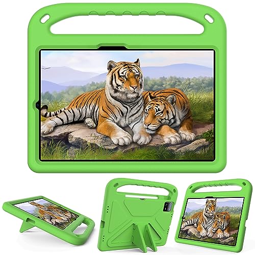 Kinder-Schutzhülle, kompatibel mit Xiaomi Pad 6 / Pad 6 Pro 27,9 cm (11 Zoll) 2023 Tablet, Schutzhülle mit Stylus-Halterung und Schultergurt, Griff und Ständer, strapazierfähig, Hybrid-Schutzhülle für von HUOLUNGJIN