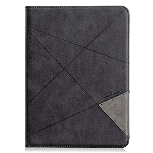 Leder-Tablet-Hülle für Android-Tablet, kompatibel mit iPad Pro 27,9 cm (11 Zoll) 2020/2018 (2. / 1. Generation), Business Smart Magnetic Flip Fold Stand Cover mit Kartenschlitz für Mann / Frau von HUOLUNGJIN