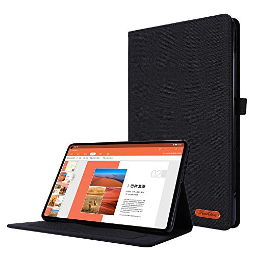 Schlanke Tablet-Hülle, kompatibel mit Huawei MatePad Pro 12,6 (2021) 12,6 Zoll, stoßfest, Smart-Folio-Schutzhülle mit automatischer Wake-/Sleep-Funktion, weiche TPU-Rückseite für Tab A8 10,5 Zoll von HUOLUNGJIN