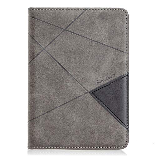 Tablet-Schutzhülle aus Leder, 15,2 cm (6 Zoll), kompatibel mit Kindle Paperwhite 10. Generation 2018 Release (KPW4), Business-Smart-Smart-Smart-Smart-Smart-Smart-Smart-Schutzhülle mit Kartenschlitz von HUOLUNGJIN