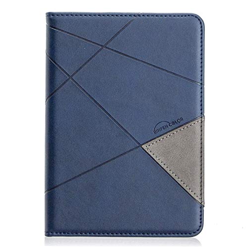Tablet-Schutzhülle aus Leder, 15,2 cm (6 Zoll), kompatibel mit Kindle Paperwhite 10. Generation 2018 Version (KPW4), Business-Smart-Smart-Smart-Smart-Smart-Smart-Schutzhülle mit Kartenschlitz, für von HUOLUNGJIN