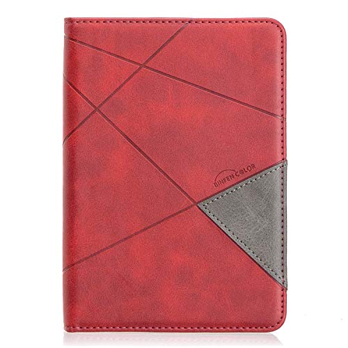 Tablet-Schutzhülle aus Leder, 15,2 cm (6 Zoll), kompatibel mit Kindle Paperwhite 10. Generation 2018 Version (KPW4), Business-Smart-Smart-Smart-Smart-Smart-Smart-Schutzhülle mit Kartenschlitz, für von HUOLUNGJIN