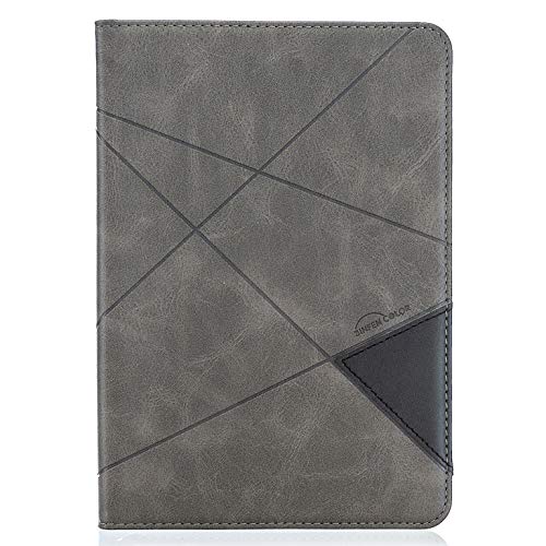 Tablet-Schutzhülle aus Leder, 20,3 cm (8 Zoll), kompatibel mit Amazon Fire HD 8 Tablet 2020, Business Smart Magnetic Flip Fold Stand Cover mit Kartenfach für Mann / Frau, automatische Wake von HUOLUNGJIN