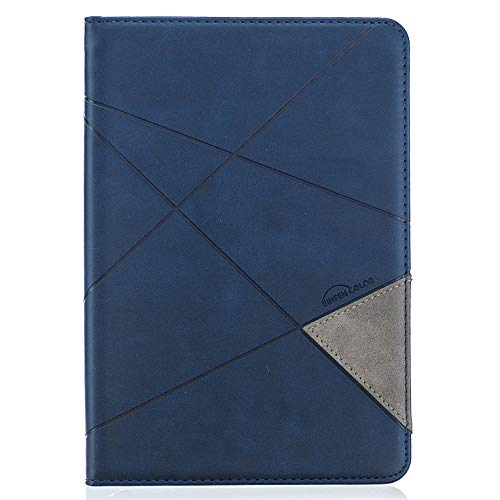 Tablet-Schutzhülle aus Leder, 20,3 cm (8 Zoll), kompatibel mit Amazon Fire HD 8 Tablet 2020, Business Smart Magnetic Flip Fold Stand Cover mit Kartenfach für Mann / Frau, automatische Wake von HUOLUNGJIN