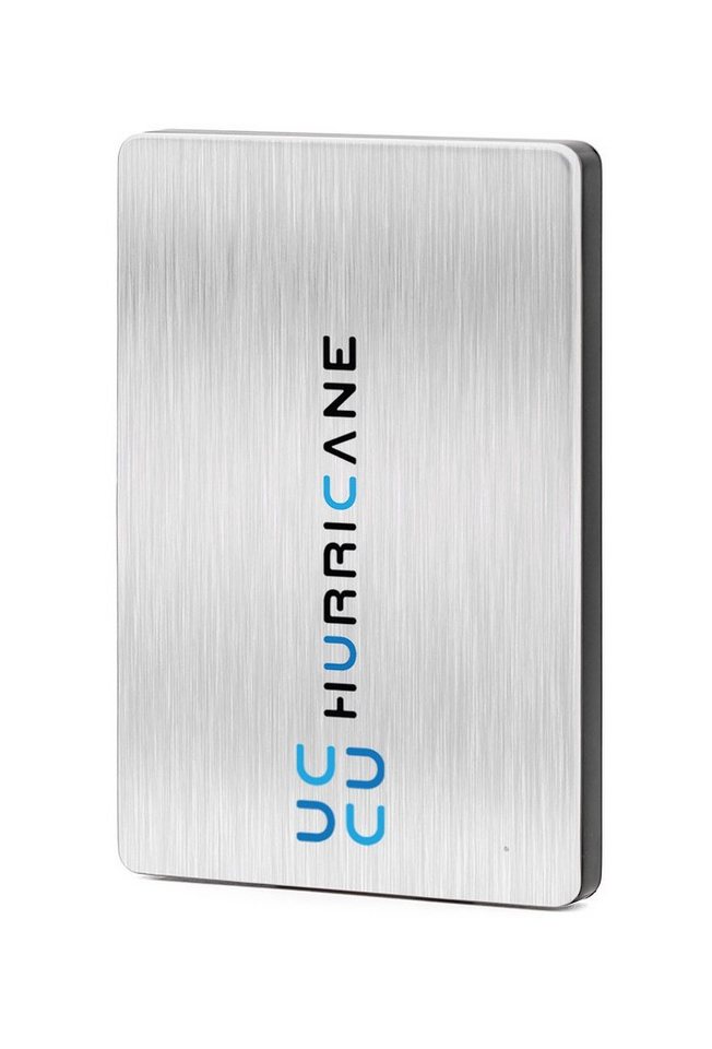 HURRICANE Festplatten-Einbaurahmen MD25U3 silver Hurricane 2.5 Zoll Externes Festplattengeh.¤use USB 3.0 von HURRICANE