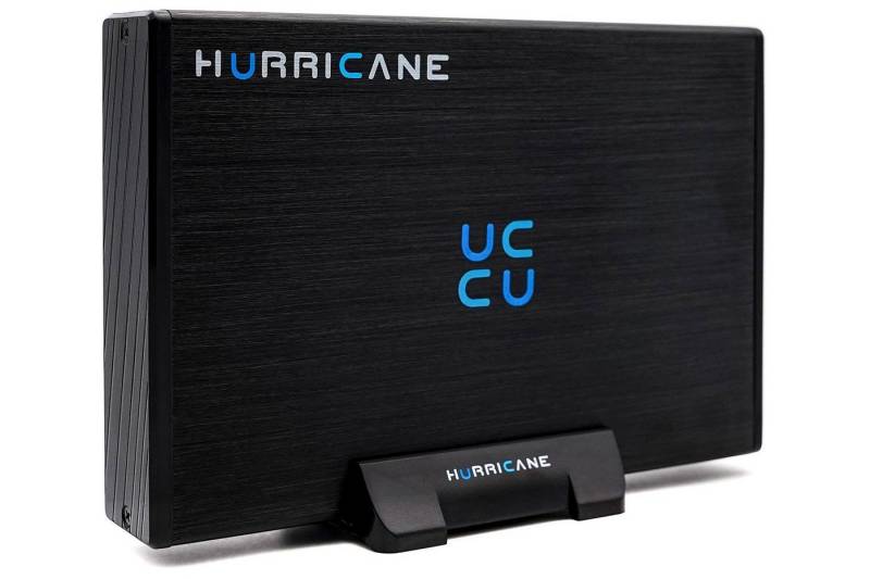HURRICANE GD35612 Externe Festplatte 10TB 3,5" USB 3.0 Desktop HDD mit Netzteil externe HDD-Festplatte (10TB) 3,5", für Laptop, PC kompatibel mit Windows, Mac, Linux von HURRICANE