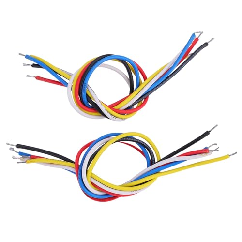 HURRISE Gitarrenkabel, Gitarrenzubehör Gitarrenverstärker 10pcs Inner Circuit Anschlussdraht für E -Gitarrenbass -Zubehör (19 cm) von HURRISE