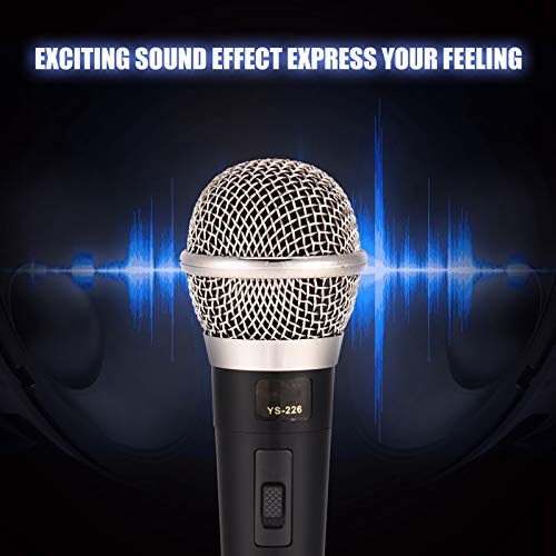 HURRISE Mikrofon, Mikrofon Zum Singen XLR - /7.1x2.2inch 3 Meter Anschluss von Kabel Karaoke Vokalmusik Performance HURRISE Mikrofon, Mikrofon Zum Singen XLR - /7.1x2.2inch 3 Meter Anschluss von Kabel Karaoke Vokalmusik Performance von HURRISE