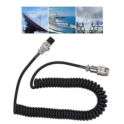 HURRISE Mikrofonkabel, Mikrofonkabellautsprecherkabel mit 8 -pin -gewickelten Verlängerung mit 23,6 Zoll HURRISE Mikrofonkabel, Mikrofonkabellautsprecherkabel mit 8 -pin -gewickelten Verlängerung mit 23,6 Zoll von HURRISE