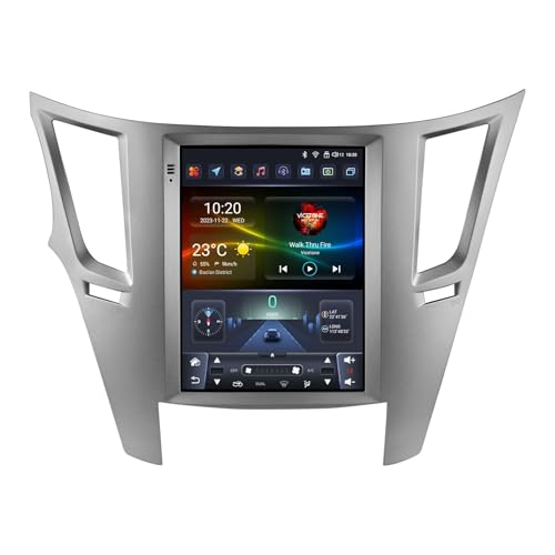 Android 14 Stereo Multime Radio 2 Din 9.7 Zoll Touch Display Für Subaru Outback Impreza Legacy 2009-2014 Mit Carplay Android Auto GPS Navigation Bluetooth Lenkradsteuerung AHD Rückfahrkamera(Y100 2+32 Android 14 Stereo Multime Radio 2 Din 9.7 Zoll Touch Display Für Subaru Outback Impreza Legacy 2009-2014 Mit Carplay Android Auto GPS Navigation Bluetooth Lenkradsteuerung AHD Rückfahrkamera(Y100 2+32 von HURUMA