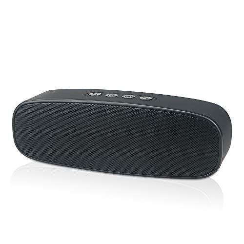 Husan Kabelloser Bluetooth-Lautsprecher mit AUX/USB/TF-Kartenschlitz, tragbarer Outdoor autsprecher mit HD-Audio, verstärkter Bass, Freisprechfunktion, FM-Radio-Lautsprecher für Reisen, Party Husan Kabelloser Bluetooth-Lautsprecher mit AUX/USB/TF-Kartenschlitz, tragbarer Outdoor autsprecher mit HD-Audio, verstärkter Bass, Freisprechfunktion, FM-Radio-Lautsprecher für Reisen, Party von HUSAN