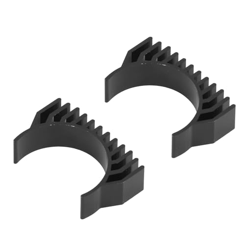 2 Stück 3D-Drucker-Extrudermotor-Kühlkörper, Aluminiumlegierung, 36 Schrittmotor-Kühlkörper für K1 K1C K1 Maximum von HUSHUI