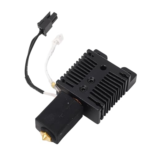 24 V 60 W Hotend mit Kühlkörper, Keramikheizung, Messingdüse, Bimetall-Heatbreak für die Kobra 2-Serie, Hochgeschwindigkeitsdruck, Kompatibel mit Kobra 2-Druckern von HUSHUI