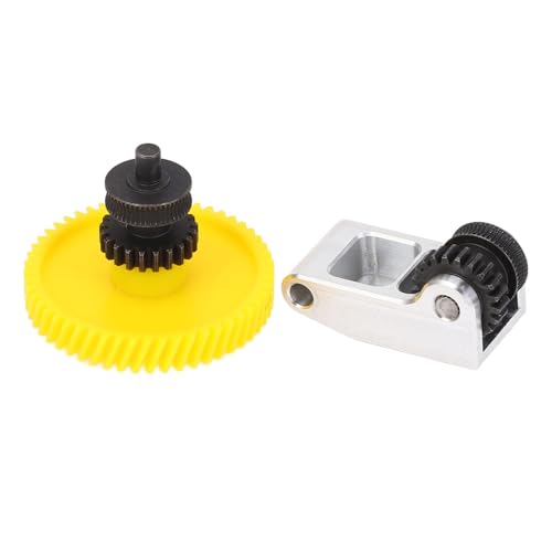 CNC Extruder Gear Kit Dicht, No-Slip, Stahl-CNC, Aluminiumlegierunggriff, Rostfeste Schmierung, Verschleiß, Verlängerte Lebensdauer, Geeignet für Lab, P1P, P1s von HUSHUI