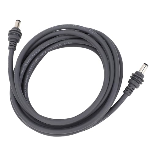 HUSHUI 18AWG Satellite -Stromkabel, 15 M 49,2ft Kupferleiter Gummi -Gehäuse IP68 Wasserbeständiges Kabel, DC Bis DC -Netzkabel mit Stecker und Spielfunktionen für den Gebrauch in von HUSHUI