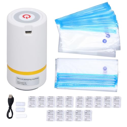 HUSHUI 3D -Drucker -Filament Vakuumversiegelungspaket 2 Größen Feuchtigkeitsfeuchter Vakuumbeutel Space Saver Bags mit Pumpe von HUSHUI