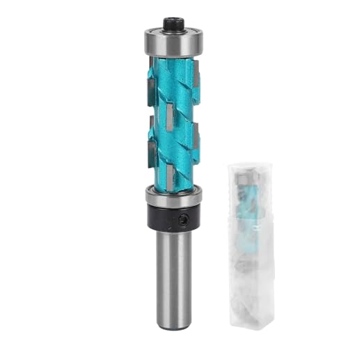 HUSHUI Flush Trim Router Bit 1/2 Zoll Schaft 43 Mm Schneidlänge 19 Mm Schneiddurchmesser Doppellager Spiralschneider HUSHUI Flush Trim Router Bit 1/2 Zoll Schaft 43 Mm Schneidlänge 19 Mm Schneiddurchmesser Doppellager Spiralschneider von HUSHUI