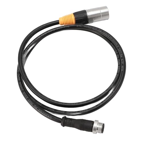 HUSHUI Wasserfestes M12 5 -Pin Zum RJ45 -geschützten Ethernet -Kabel für den Innengebrauch Im Freien, Männlicher RJ45 -Stecker von HUSHUI