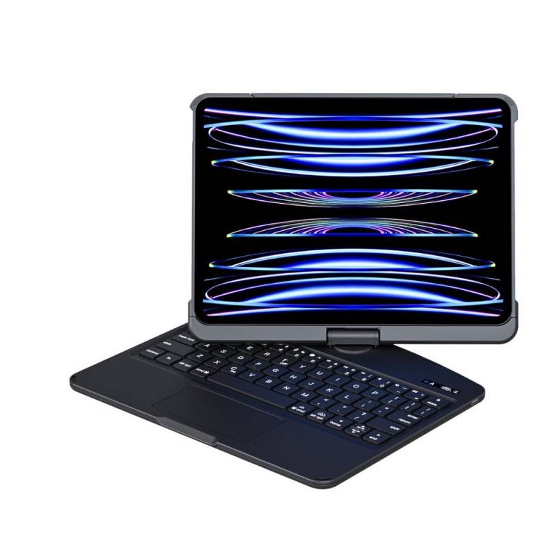 HUSK'SWARE 10.5/10,9/11/12,9/13 iPad-Tastatur (iPad Rotations-Tastaturhülle mit Smart Control) von HUSK'SWARE