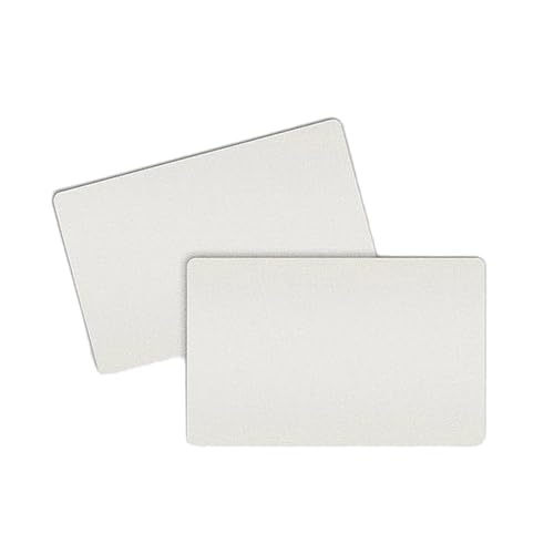 100 St. Preiskarten zum Beschriften weiß matt - Plastikkarten 86x54x0,76 mm aus PVC, 54 mm hoch und 0,76 mm stark, ohne Aufdruck | HUTNER von HUTNER
