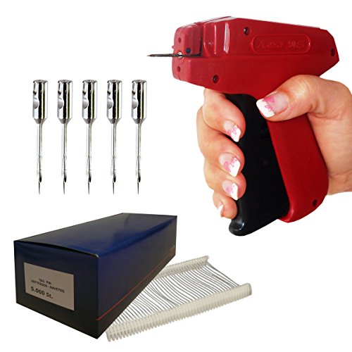 Etikettierpistole Set: Heftpistole A&J 90 S + 5.000 Heftfäden 40 mm Standard + 5 Nadeln Standard | HUTNER von HUTNER