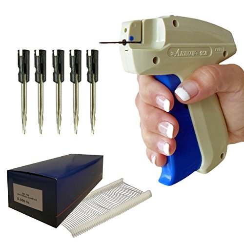 Etikettierpistole Set: Heftpistole Arrow 9SB + 5.000 Heftfäden 25 mm Standard + 5 Nadeln Standard | HUTNER von HUTNER