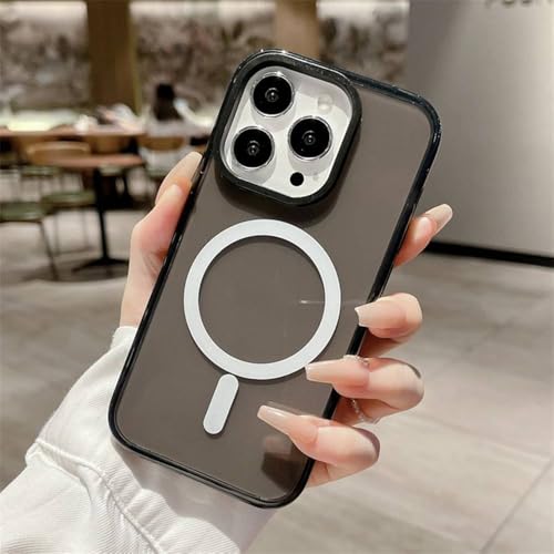 HUUMAGIC Fluoreszierende Jelly Color Magnetische kabellose Ladehülle für iPhone 15 14 13 12 11 Pro Max Transparente Softcover, BK, Für iPhone 13Pro Max HUUMAGIC Fluoreszierende Jelly Color Magnetische kabellose Ladehülle für iPhone 15 14 13 12 11 Pro Max Transparente Softcover, BK, Für iPhone 13Pro Max von HUUMAGIC