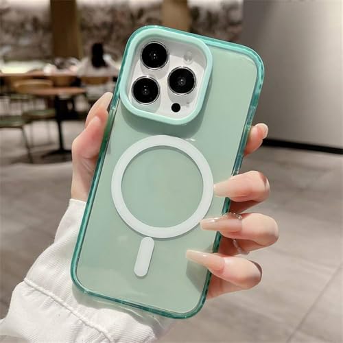 HUUMAGIC Fluoreszierende Jelly Color Magnetische kabellose Ladehülle für iPhone 15 14 13 12 11 Pro Max Transparente Softcover,GR,Für iPhone 15Pro Max HUUMAGIC Fluoreszierende Jelly Color Magnetische kabellose Ladehülle für iPhone 15 14 13 12 11 Pro Max Transparente Softcover,GR,Für iPhone 15Pro Max von HUUMAGIC