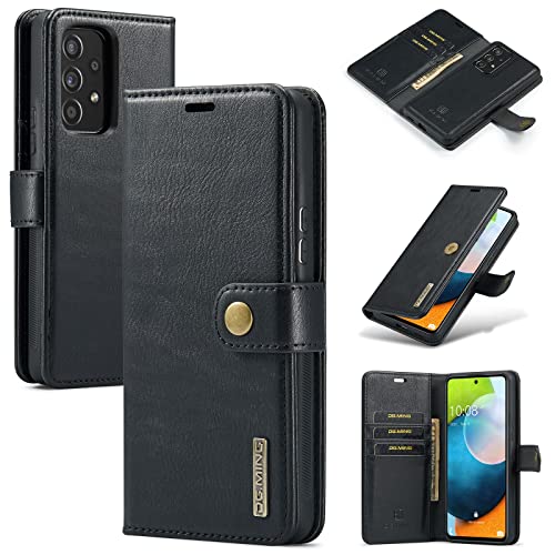 Flip-Hüllen For Samsung Galaxy. A53 5G. Fall, Dg.ming 2. in 1 clucth retro echtes rindsleder folio flip wallet magnetische abnehmbare dünne telefonabdeckung case for samsung galaxy A53 5G, Mit Kartenh Flip-Hüllen For Samsung Galaxy. A53 5G. Fall, Dg.ming 2. in 1 clucth retro echtes rindsleder folio flip wallet magnetische abnehmbare dünne telefonabdeckung case for samsung galaxy A53 5G, Mit Kartenh von HUYAN